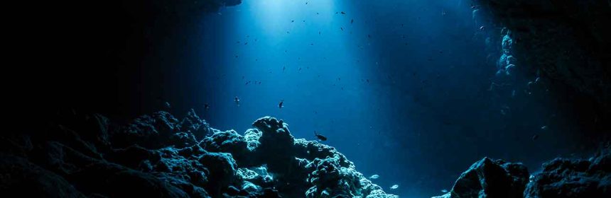 underwater ocean grotto